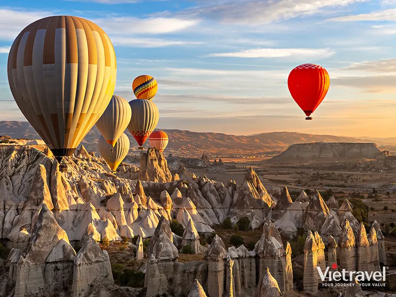Tour Thổ Nhĩ Kỳ 8N7Đ — Istanbul, Ephesus, Pamukkale, Konya, Cappadocia